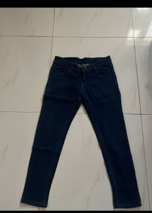 Classic Dark Wash Straight Leg Jeans