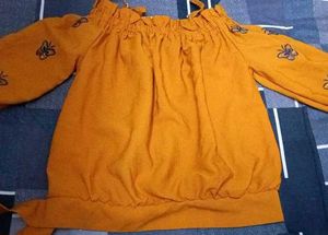 Off-Shoulder Butterfly Top