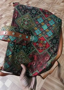 Patterned Crossbody Bag