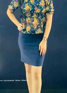 Floral Print Off-Shoulder Top