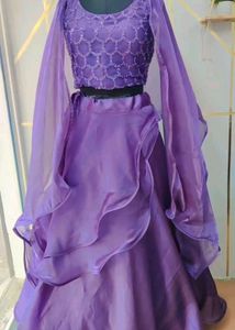 Stunning Purple Lehenga Choli