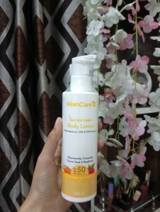 WishCare SPF 50 Sunscreen Body Lotion