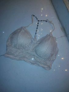 Lace Bra with Beaded Detail