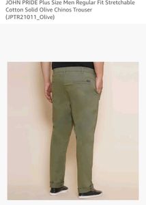 Plus size Olive Green Pants