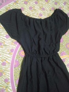 Black Off-Shoulder Jumpsuit