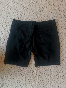 Dark Wash Denim Shorts