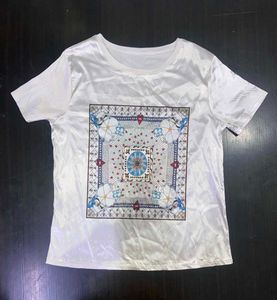 White Graphic Print T-Shirt