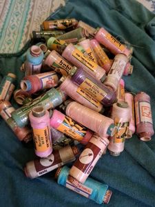 50 Thread Spools of mix colour