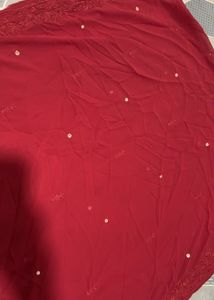 Elegant Redish Maroon Kurta Set with Dupatta❤️