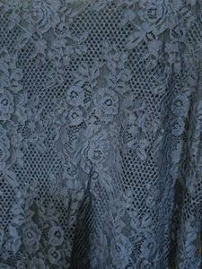 Elegant Navy Lace Top
