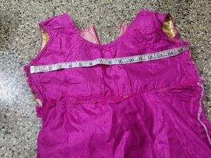 Beautiful Pink Ethnic Gown