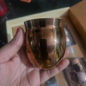 Set of 4 Silver Egg Shaped Shot Glasses