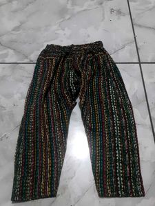 Boho Tribal Print Cropped Pants