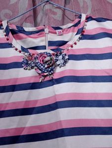 elegant frock with Floral Detail