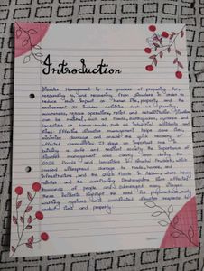 🌸 Handmade Decorative Project Sheet | Floral Desi