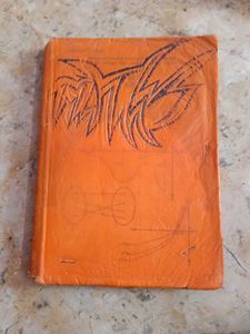 Vintage Orange Mathematics Book