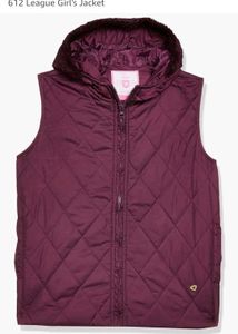 612 League Girls' Puffed Sleeveless Jacket 4-6yrs