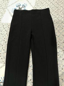 Completely new Black Flare Pants with Slits