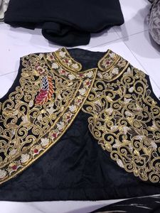 Embroidered sequence Jacket for women ethenic piec