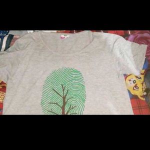 Eco-Friendly Tree Graphic T-Shirt