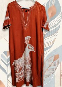 straight fit kurti set