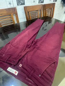 “Check Offer in Bio”- Burgundy  Pants