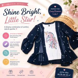 Combo offer: Unicorn shirt and Cute bag