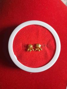 Gold Stud Earrings