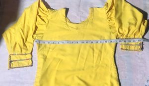 Pathani suit Yellow best quality beautiful soft sm