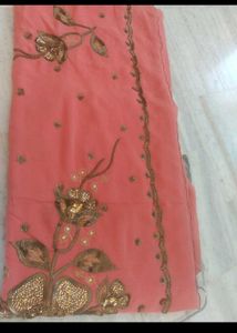 Elegant Embellished Saree