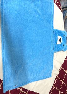 Cozy Blue Bear Blanket