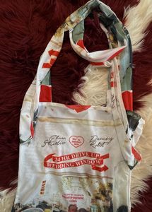 Y2K Print Halter Top