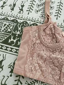 corset Lace Trimmed nude