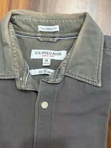 U.S. Polo Assn. Gray Shirt