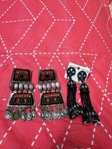 Boho Ethnic Earrings Set