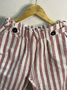 Striped Linen Pants