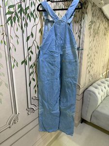 Light Wash Denim Overalls
