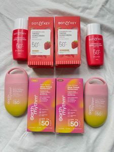 Dot &amp; Key and Earth Rhythm Tinted Sunscreens