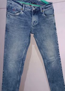 Integriti Stone Slim Fit Solid Jeans for Men's