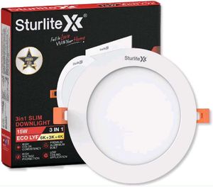 Sturlite Eco LYF 15W (3 in1) Round LED Downlight|