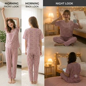 Bunny Floral Cozy Night Set 😴🥱