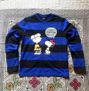 Peanuts Graphic Long Sleeve T-Shirt
