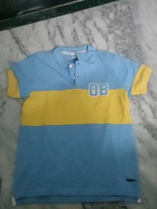 Fame Forever Boys Blue T shirt for 8 to 10 years