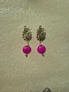 Elegant Peacock Design Earrings -New