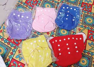 Colorful Reusable Baby Diapers (Set of 5)