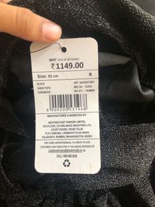 SHEIN Chic Black Peplum Wrap Top