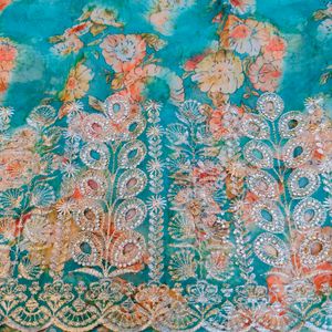 festival unstiched suit , dress material,kurta set