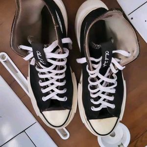 Classic Black High-Top Converse Sneakers