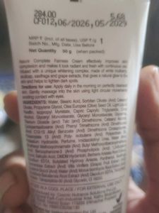 Assure Complete Fairness Cream 50g
