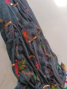 Rajasthani style dupatta heavy embroidery 🎀🪡🧵